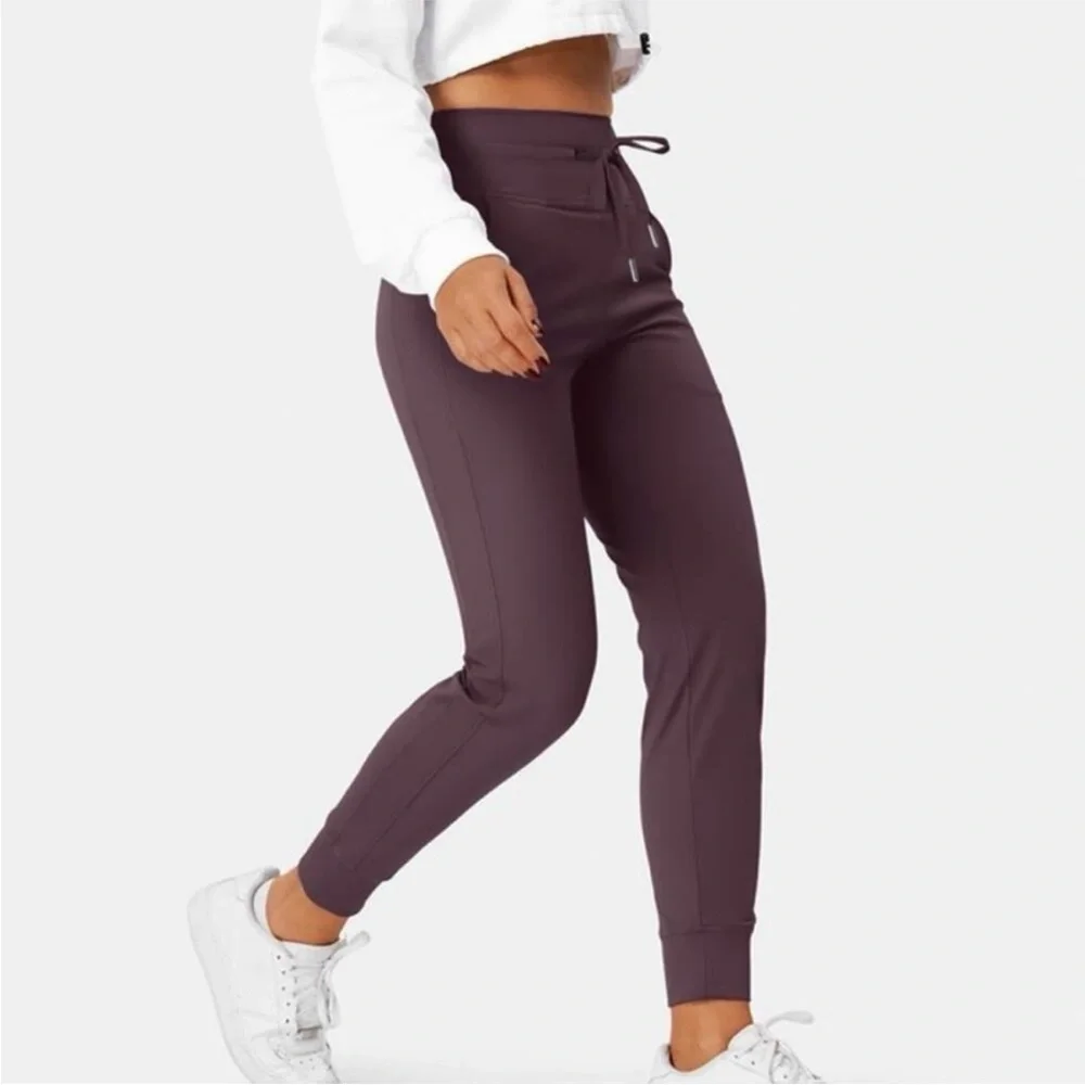 Halara Cloudful Air Fabric High Waisted Side Pocket Joggers potent purple - Picture 3 of 13